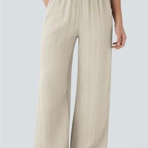 NWT Halara wide-leg drawstring Women's Pants